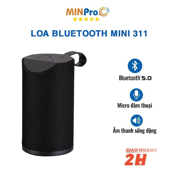 Loa Bluetooth Mini Charge 311 Không Dây, Nghe Nhạc, Giá Rẻ, Âm Thanh Chất Lượng Minpro