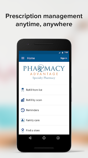 Screenshot Pharmacy Advantage Rx