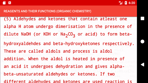 REAGENTS AND THEIR FUNCTIONS ORGANIC CHEMISTRYFree