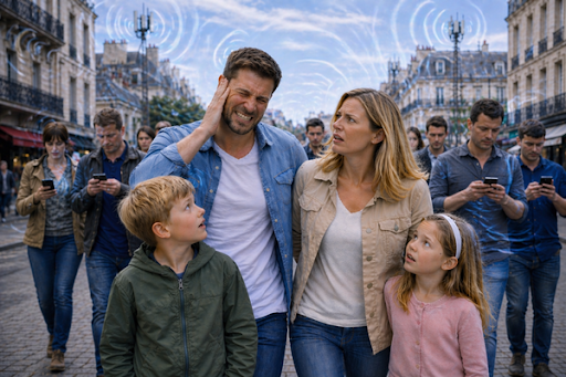 les personnes EHS ont un champ bio énergétique et un système nerveux déséquilibrés, sous l'action des champs électromagnétiques