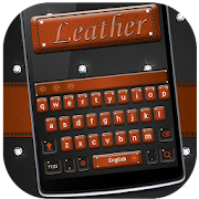 Diamond Jeweled Leather Keyboard Theme  Icon