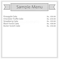 Sharma Bakers And Confectioners menu 1