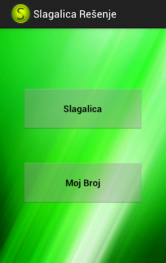 Slagalica Rešenje