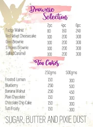 Purple Pixie Cakes And Confections menu 1