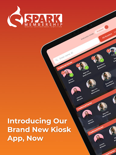 Screenshot Spark Kiosk