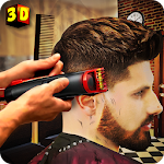 Cover Image of Baixar Jogos de corte de cabelo de barbearia 3D 1.3 APK