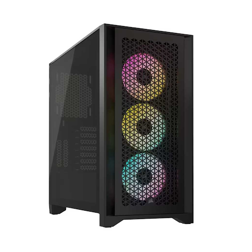 Vỏ máy tính/ Case Corsair iCUE 4000D RGB Airflow, Black (CC-9011240-WW)