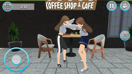 Screenshot Anime High School Girl Sim 3D