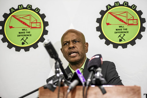 Amcu president Joseph Mathunjwa.