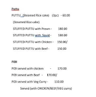 Mallu's Kitchen menu 1