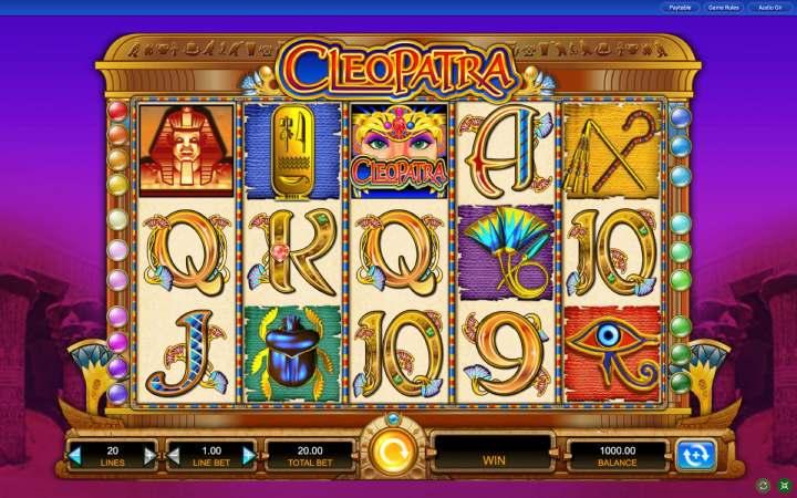 Cleopatra slot game