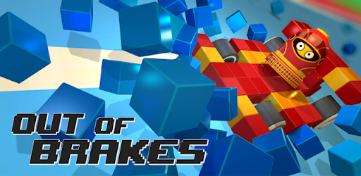 Out of Brakes - Blocky Racer