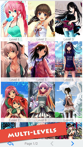 Anime Girls T-Puzzle [3 Modes]