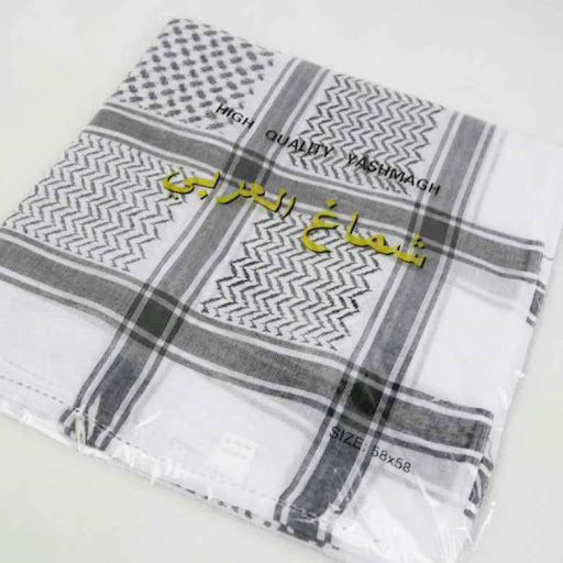 Title 6, Muslim Mens Turban, Head Wrap Style from Saudi...