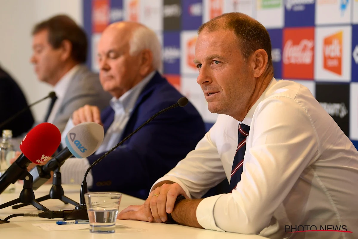 Le coach de Gand Jess Thorup fixe la barre très haut pour la saison prochaine