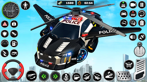 Screenshot US Police Car Helicopter Chase