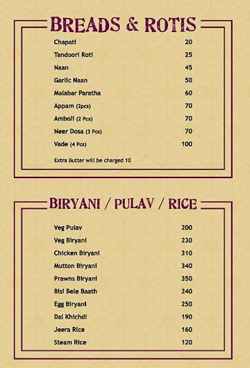 Veeraswamy menu 