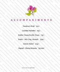 Bougainvillea Navi menu 4