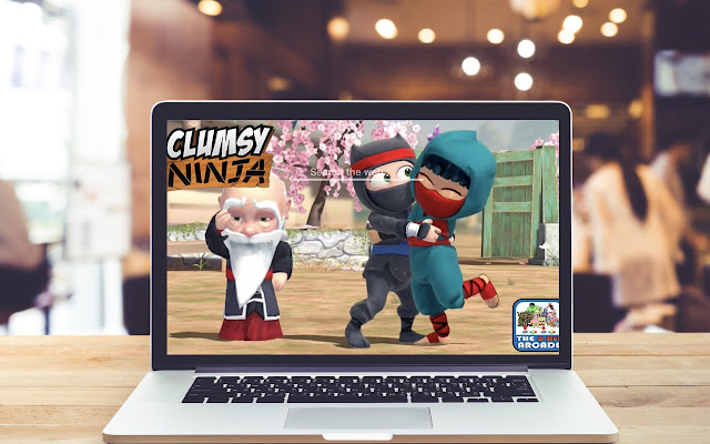 Clumsy Ninja HD Wallpapers Game Theme