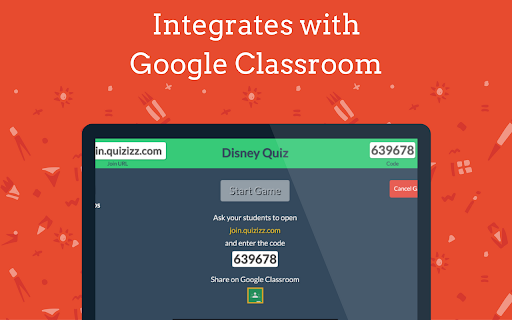 Disney students join.quizizz.com Google 