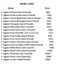 Cake Kohinur menu 1