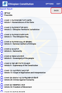 Ethiopian Constitution - náhled