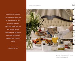 Room Service - Trifold Brochure item