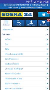 EDEKA24 | Online-Supermarkt screenshot 1