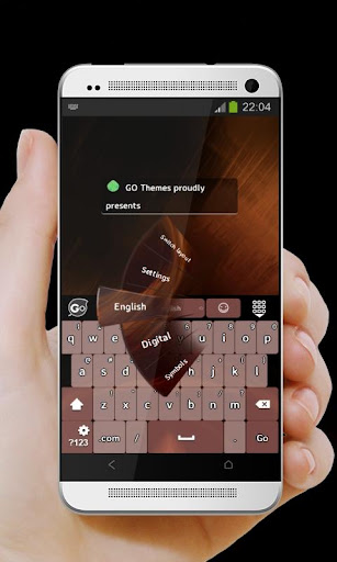 Cinnamon aroma GO Keyboard