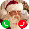 Santa fake call icon