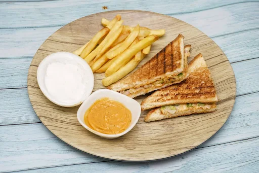 Cheese Grilled Sandwich Without Fries
