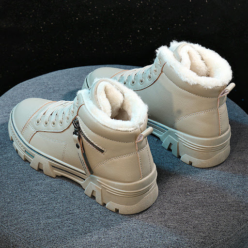 Title 1, Korean non-slip and velvet warm snow boots. Sta...