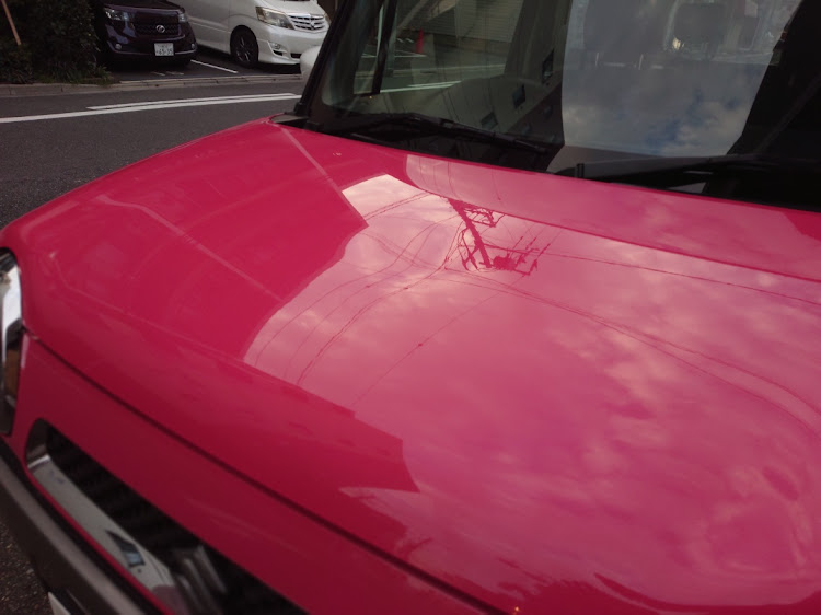 ヴェルファイアの洗車・ハスラー・ピンク・ヌルテカボディに関するカスタム事例の投稿画像3枚目