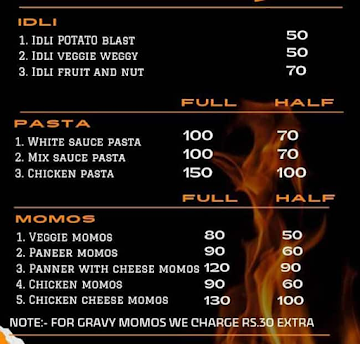 Maatimaa Moody Foody menu 