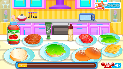 Screenshot Mini Burgers, Cooking Games