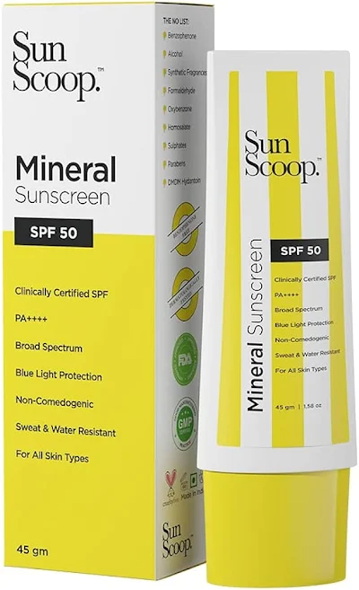 SunScoop Mineral SPF 50 Sunscreen 45gm