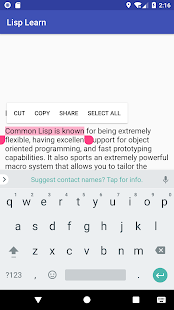 Lisp Learn 1.0 APK + Mod (Uang yang tidak terbatas) untuk android