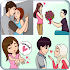 Love Couple Stickers For Whatsapp - WAStickerApps1.1