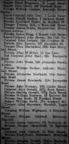 Alexander William Lawrie newspaper clipping