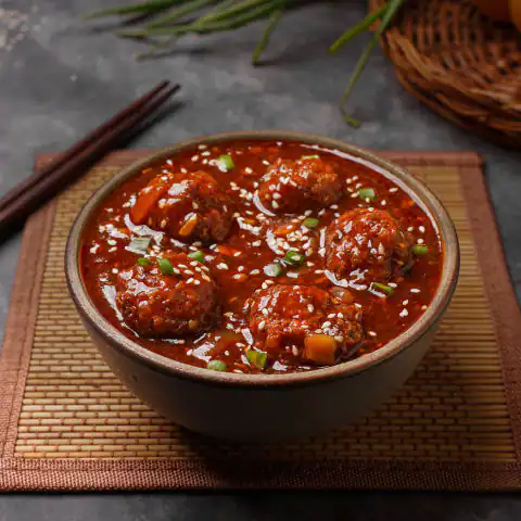 Vegetable Manchurian Gravy