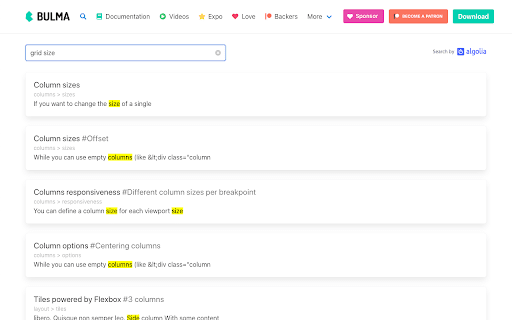 Search for Bulma
