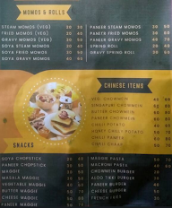 Annapurna Chole Bhature and Fast Food menu 2