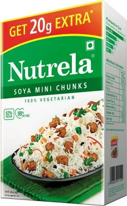 Nutrela Mini Soya Chunks - 200 gm