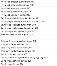 Biryani King menu 1