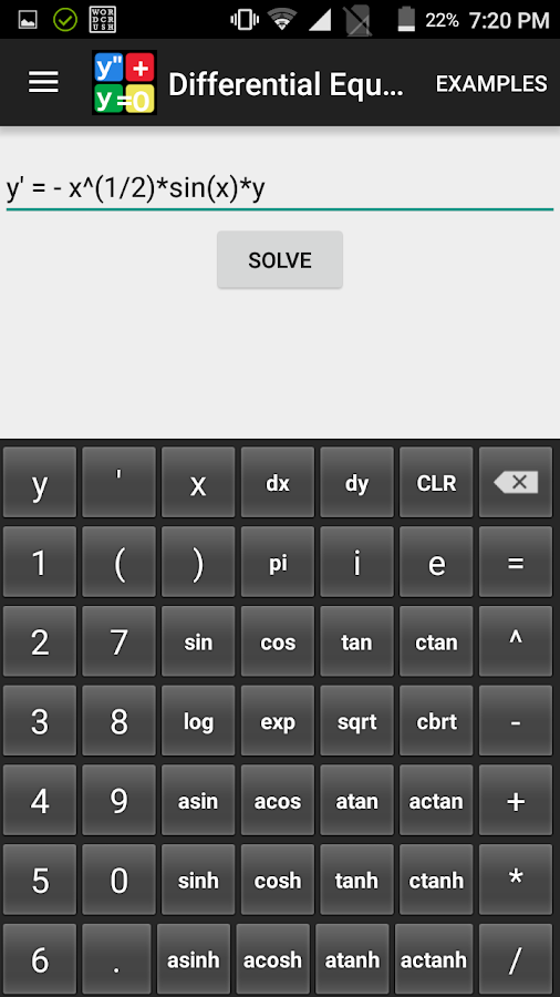 Differential Equations NO ADS Screen 3