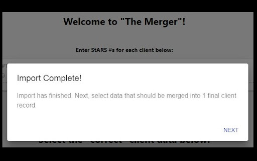 RIPS Extension - Duplicate Client Merger