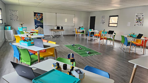 The coding and robotics centre at Letsibogo Girls High School in Soweto.