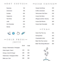 Iteeha Coffee menu 1