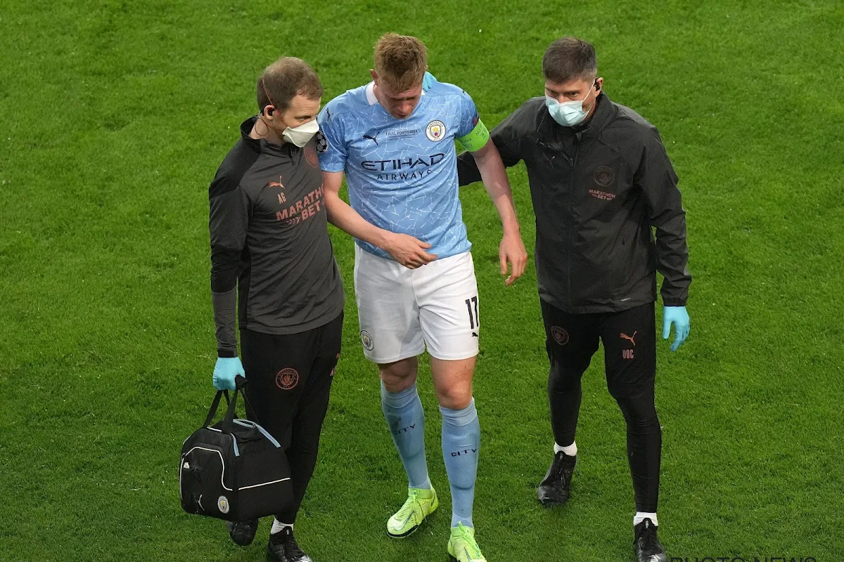 Un médecin du sport rassurant concernant De Bruyne : "Aucune raison de paniquer"