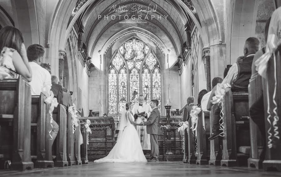 Wedding photographer Matt Stansfield (mattstansfieldph). Photo of 2 July 2019